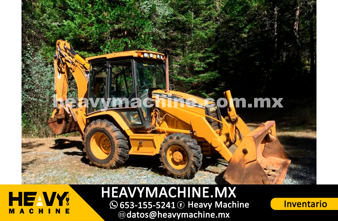 Maquinaria Pesada Retroexcavadora 2000 Cat 416C